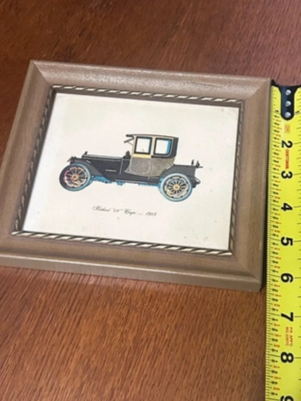 vintage car print